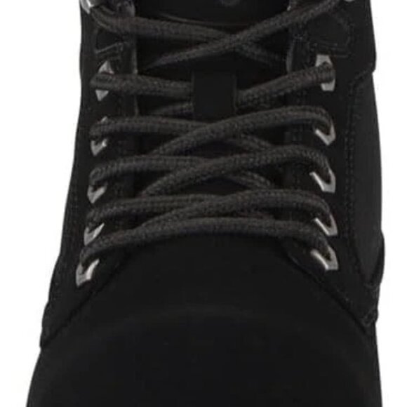 Lugz Womens Mantle Hi WMANTLHD-001 Black Lace Up Round Toe Ankle Boots Size 8 - Picture 5 of 7